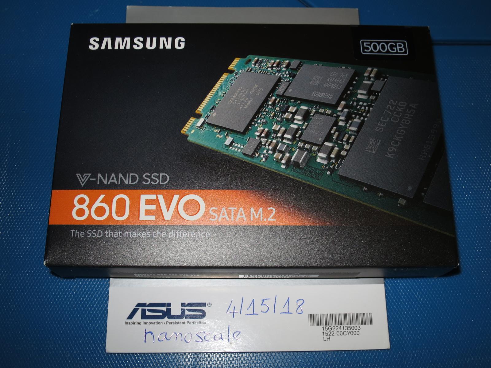 For sale New factory sealed Samsung 860 Evo 500GB M.2 SSD